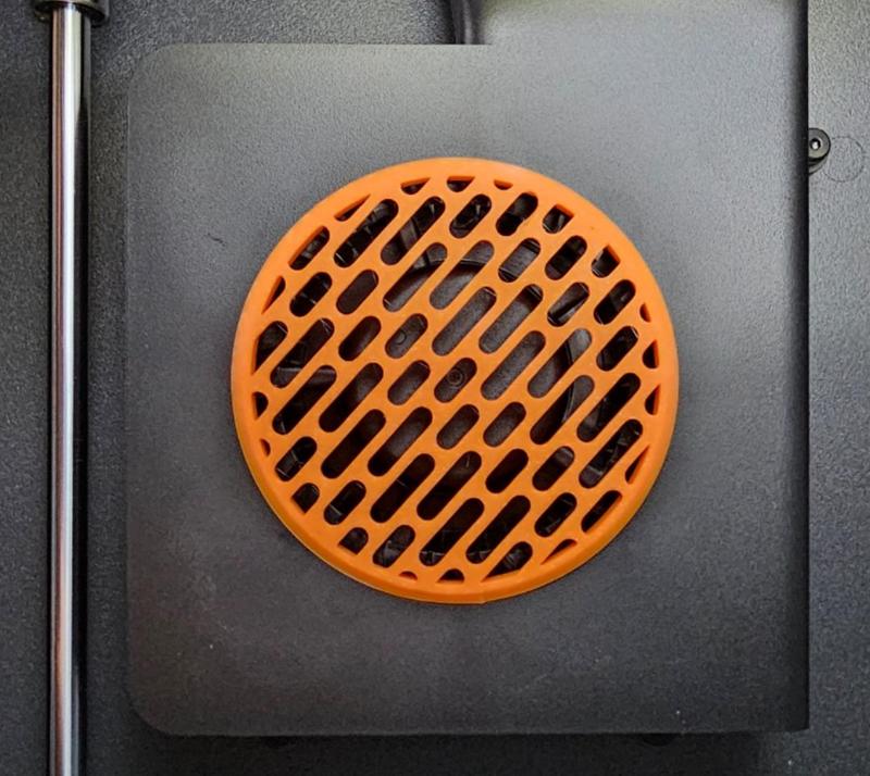 Simple pattern aux fan cover for X1C - P1S