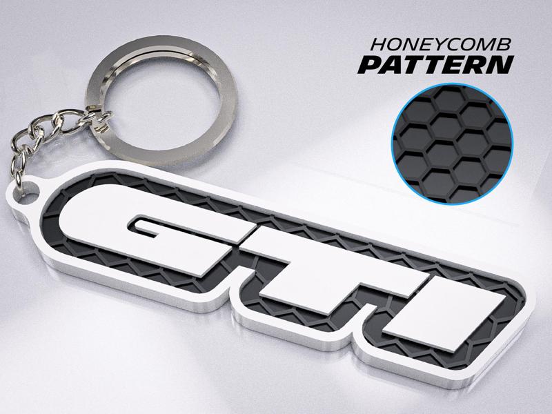 Volkswagen GTI Keychain 