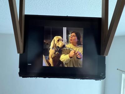 MALM bed tablet holder