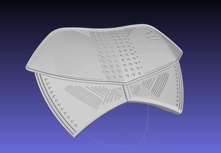 Black Panther M Baku Chestplate Model