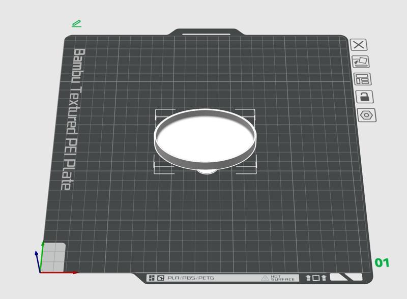 Lid for Sagrotan "No Touch" / Cover