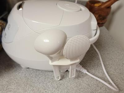 Rice Cooker spatula and scooper storage
