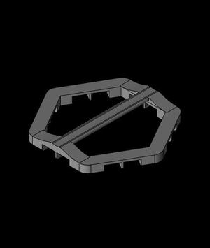 Hextraction - Balance beam skeleton