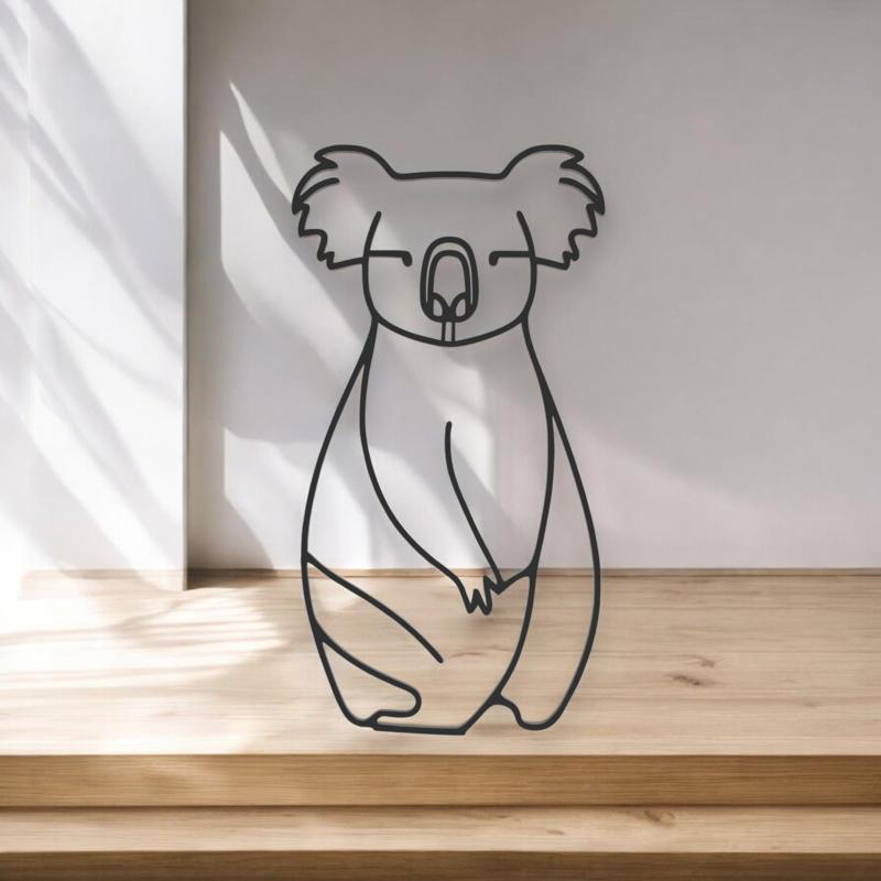 Koala Line Art - Desktop Line Art