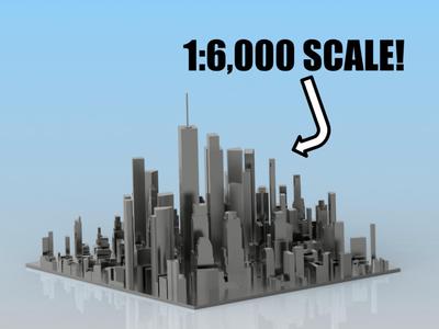 New York 1:6,000 Scale