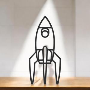 Rocket Line Art - Desktop Line Art