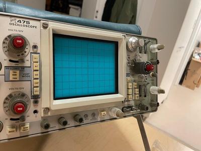 Tektronix 465/475 outer knob replacement