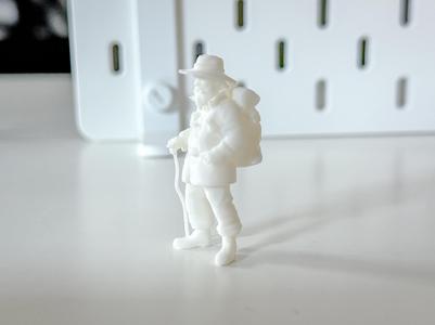 Miniature Explorer/Old Man for your Diorama
