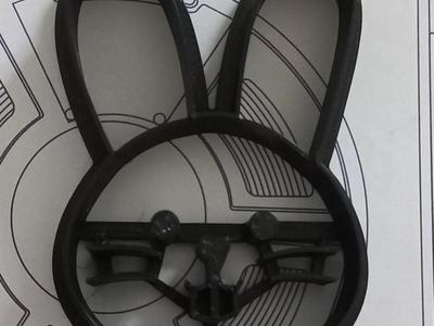 Rabbit face mold for sweets