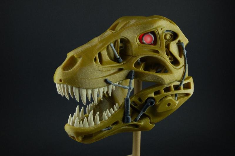 Terminator Rex remixed for multicolor
