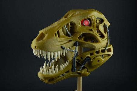 Terminator Rex remixed for multicolor