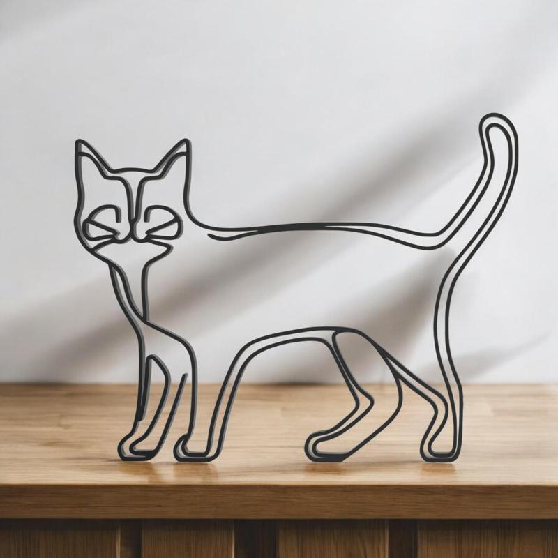 Cat Line Art - Desktop Line Art