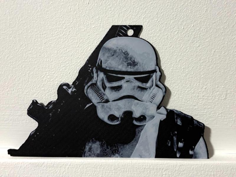 Stormtrooper helmet/torso 2d art