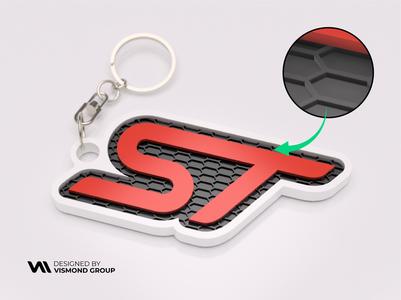 Ford ST Keychain