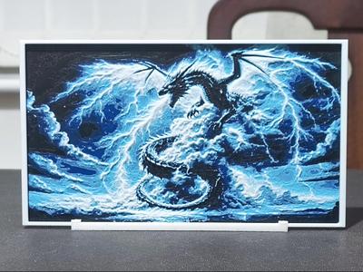 Storm Dragon - HueForge 4 Color