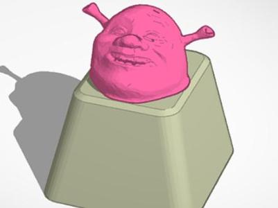 Shrek Keycap