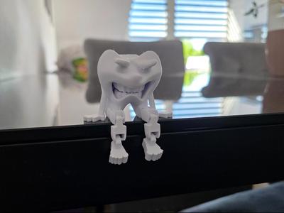 Angry tooth articulated