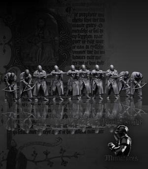 13th century - Teutonic Crossbowmen - x 10