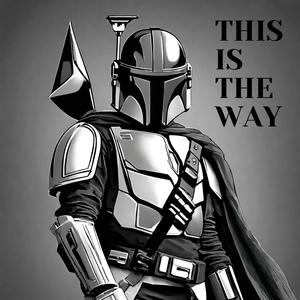 HueForge Mandalorian 