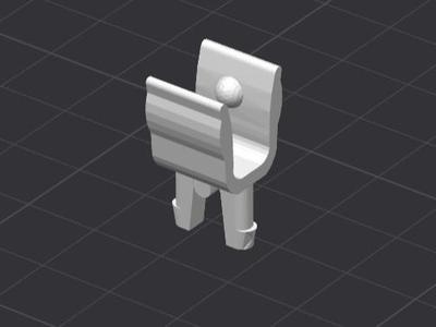 Playmobil Trailer Coupling Adapter