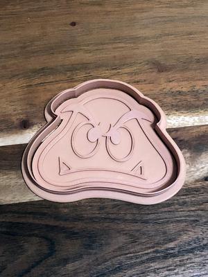 Goomba Cookie Cutters and Stamps