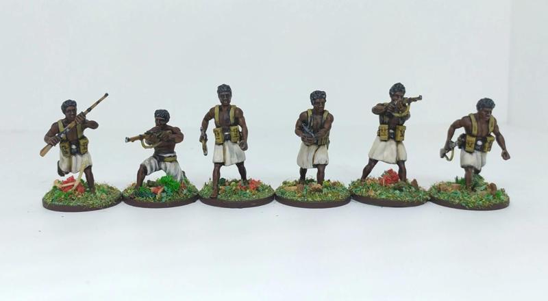 28 mm Papuan fighters
