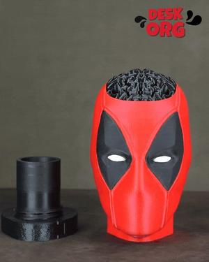 Deadpool Pen Holder with Secret Storage Box