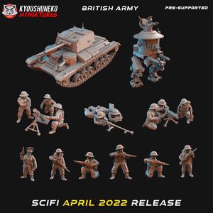 April 2022 Scifi Release  British Army 