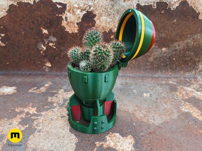 Fallout Mini Nuke Bomb Flower Pot