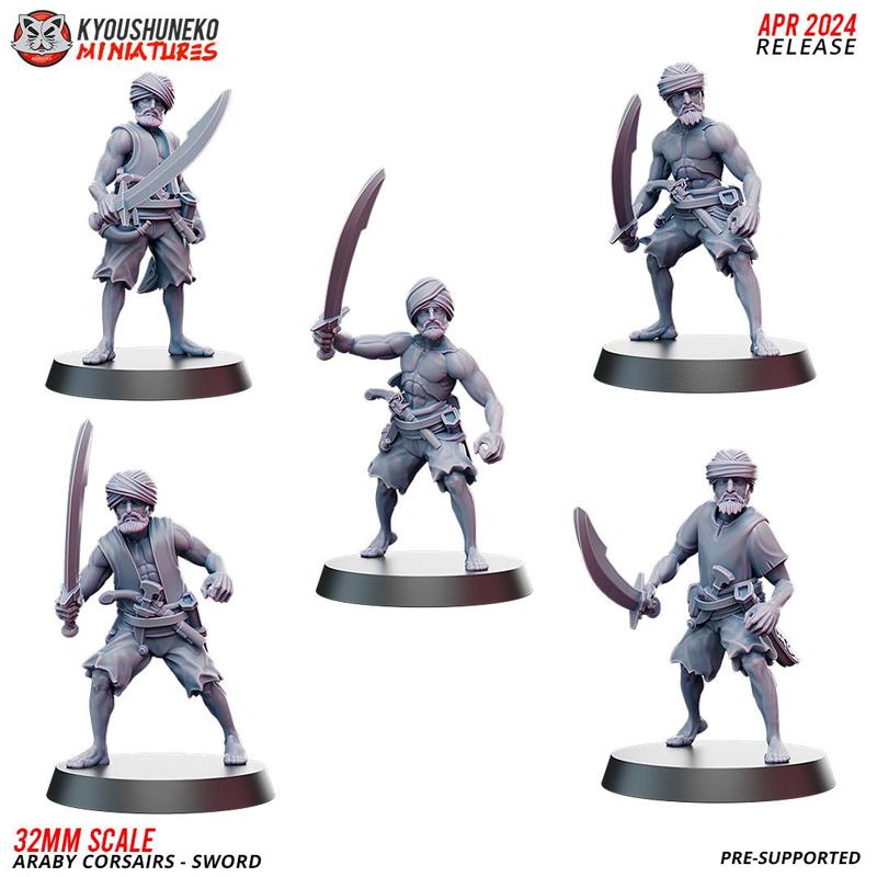 Araby Corsairs Swordsmen