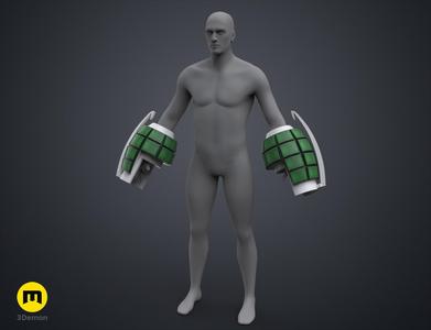 Bakugo's Grenade Gauntlets - My Hero Academia