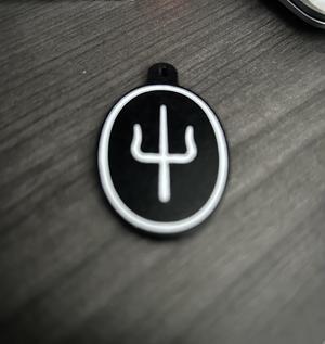 Twenty One Pilots - Scaled and Icy - Trident Logo Keychain - (2021)