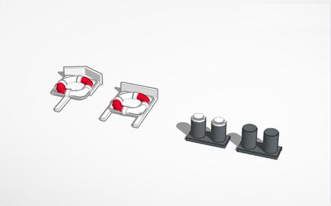 Rettungsringe + Poller