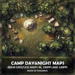 Camp Day&Night Maps