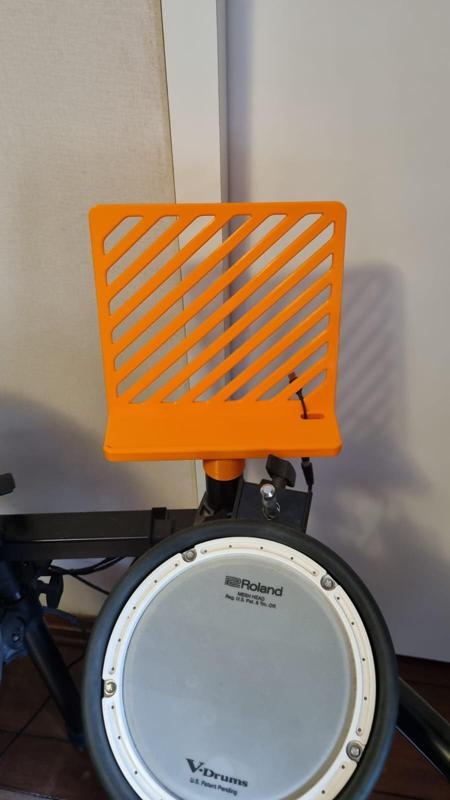 Sheet/phone stand for Roland V-Drums