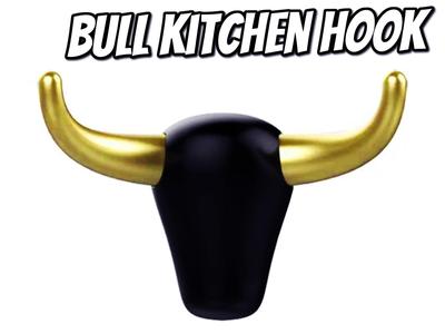 Bull kitchen hook