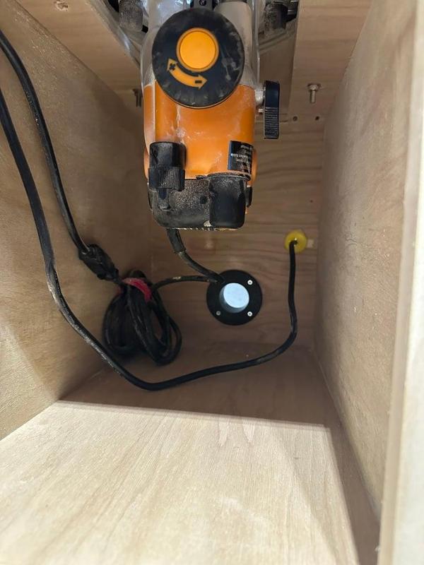 Router Box Dust Collection Flange