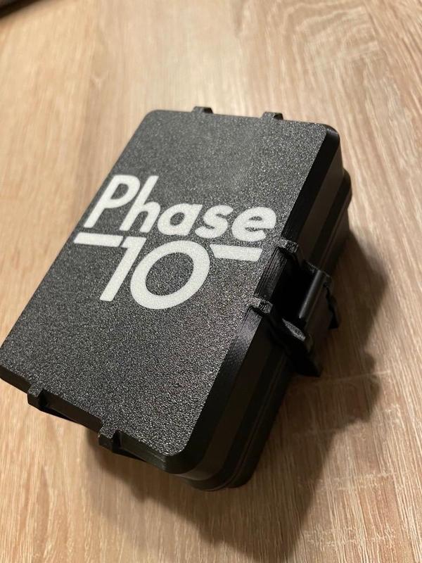 Phase 10 Kartenbox /print in place/ ohne schrauben