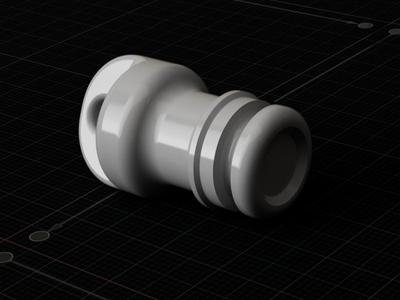 Garden Hose Plug Keychain Gardena 