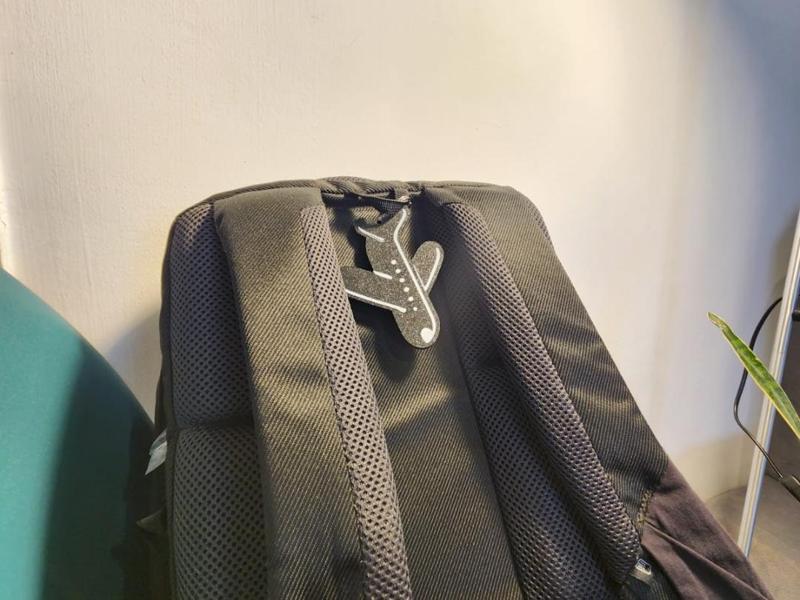 Airplane Luggage Tag –  Travel Accessory