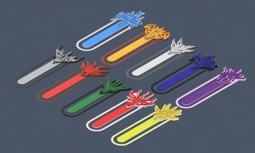 KnightsRadiantBookmark.stl