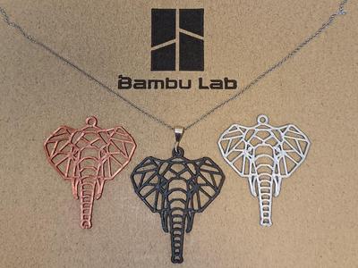 African Elephant Necklace/Pendant