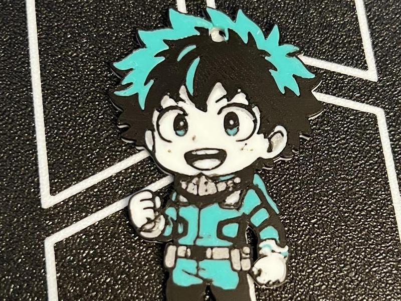 Izuku Midoriya My Hero Academia Keychain