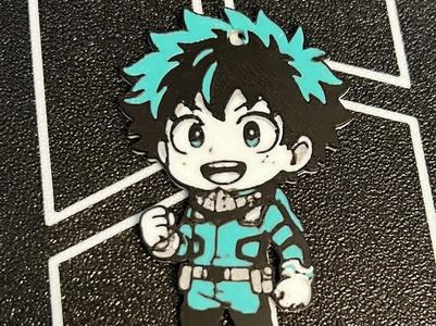 Izuku Midoriya My Hero Academia Keychain