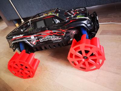 HPI Savage Flux Sand/Snow Tires 1:8 - 1/8