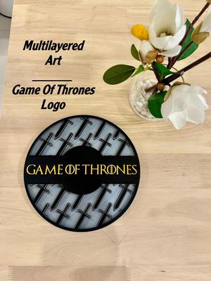 Multilayered Art - Game of Thrones Logo