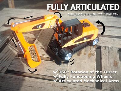 EXCAVATOR FULLY ARTICULATED