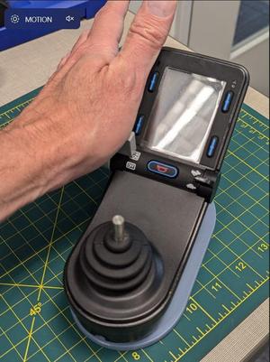 Oversized on/off and speed selection Permobil Joystick switch 