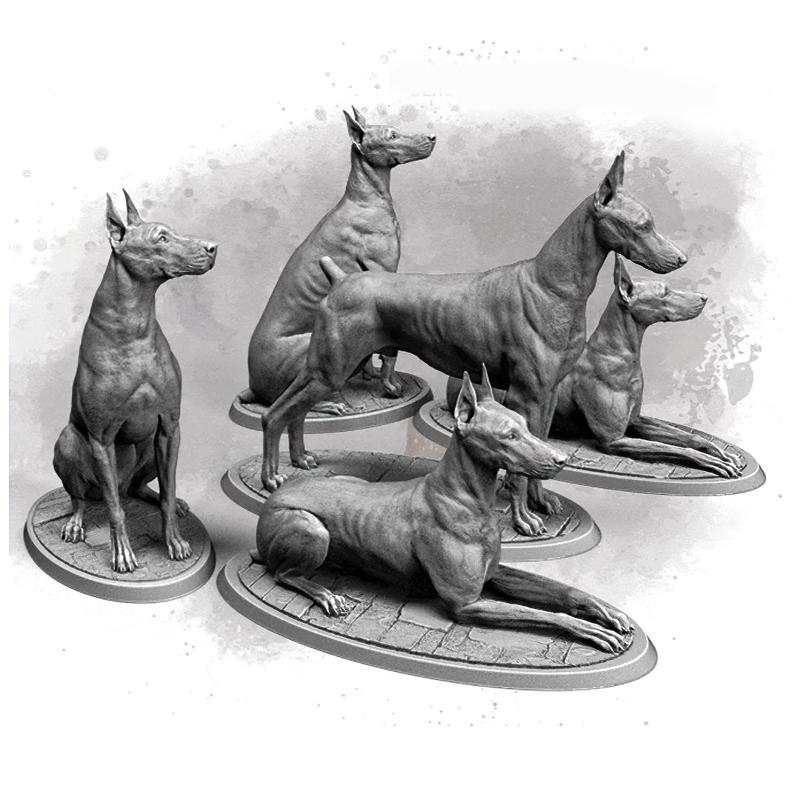 7 x Doberman 75&32mm Presupported