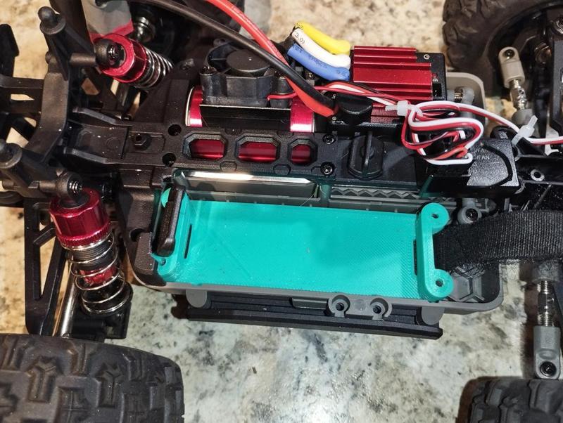 Hyper Go 1/16 Battery Tray for LiPo Batteries